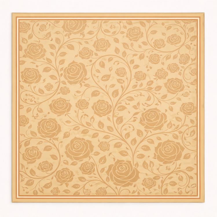 Khaki Luxury Eternal Flower Gift Box