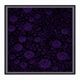 Golden Black Elegant Flower Gift Box