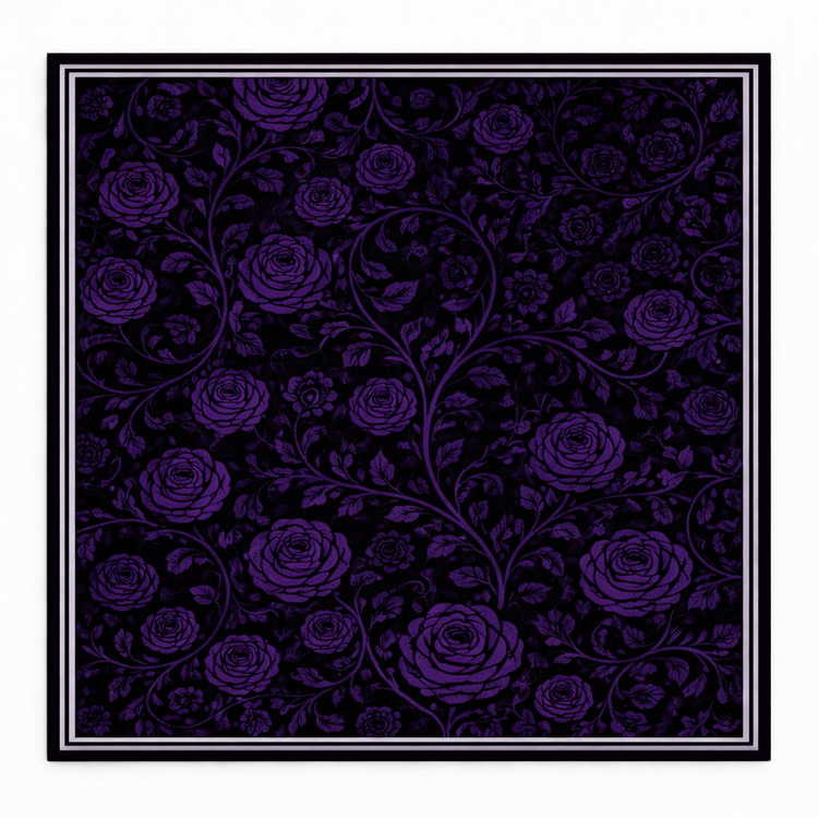 Golden Black Elegant Flower Gift Box