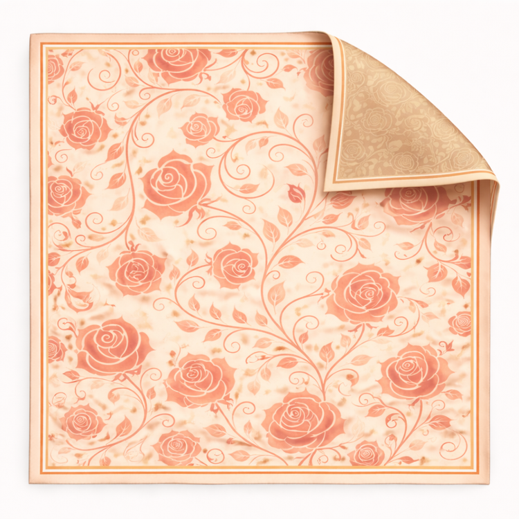 Khaki Luxury Eternal Flower Gift Box