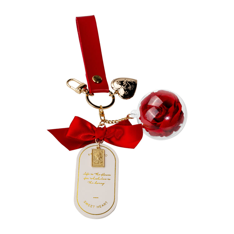 Everlasting Love Keychain —— Red