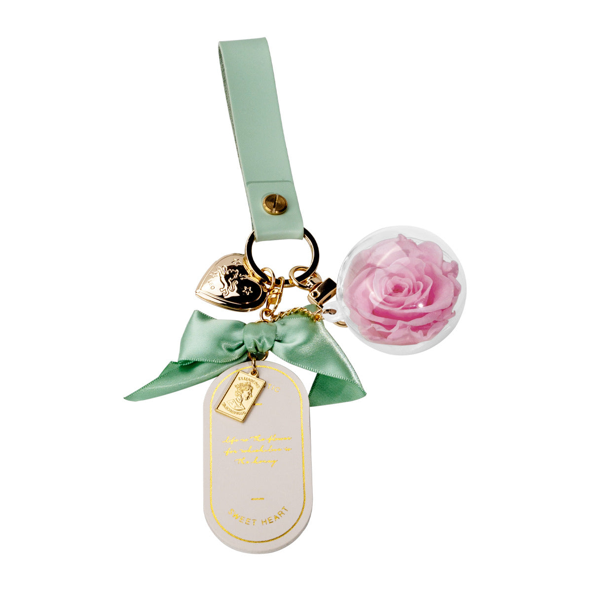 Everlasting Love Keychain —— Green
