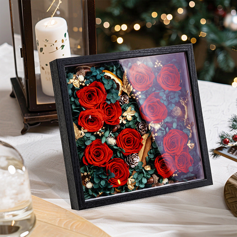 Timeless Rose Botanical Frame.