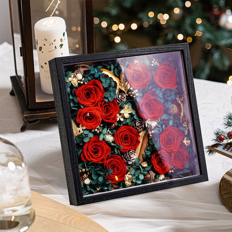 Timeless Rose Botanical Frame.